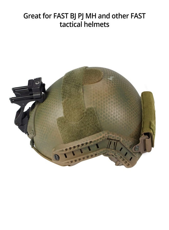 كيو دبليو او ار كي حقيبة أوزان موازنة للخوذة من QWORK، جراب أوزان موازنة للخوذة التكتيكية مع نظارات الرؤية الليلية، متوافق مع خوذات OPS Fast BJ PJ MH التكتيكية وملحقاتها، لون تان - Image 5